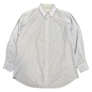 Vintage Christian Dior Blue Button Up Collared Shirt